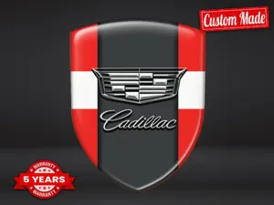 Cadillac Emblema En Relieve Acabado Exclusivo Insignias Gama Alta ST